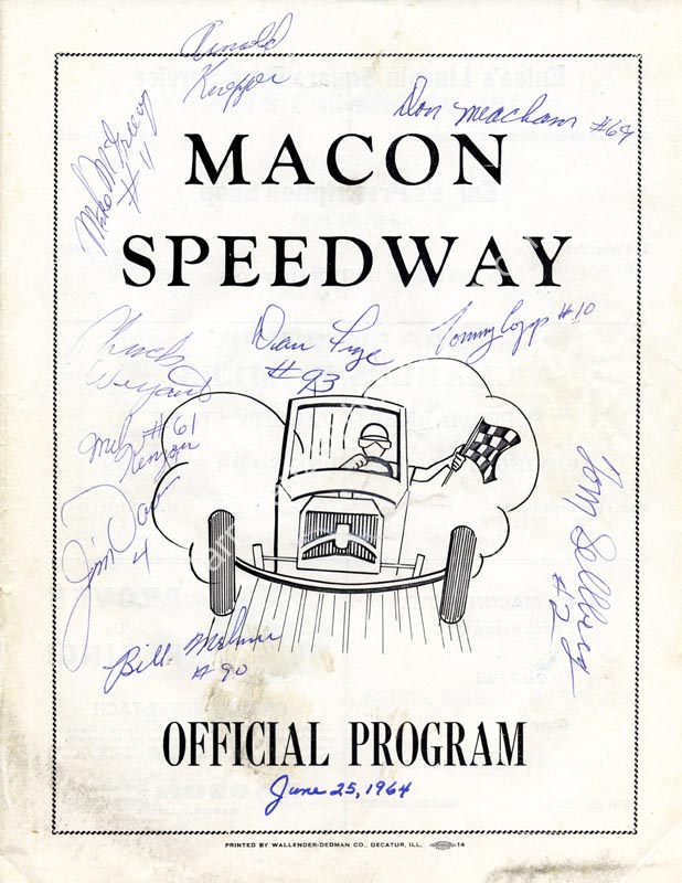 Macon Speedway 6-25-64