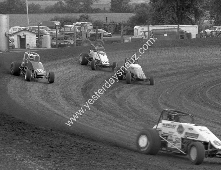 Mike Johnson (19) D.Darland (69) B. Smith (8) J. Hewitt (63)